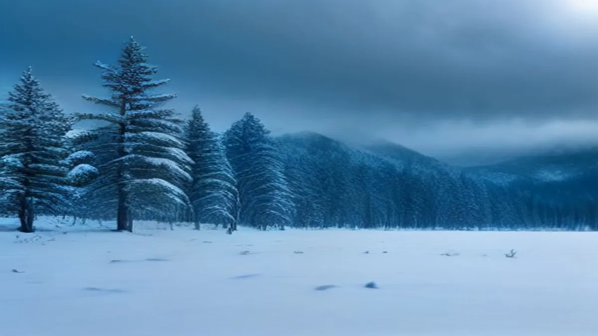 Winter Weather Warning: Snow, Wind Alert August 28